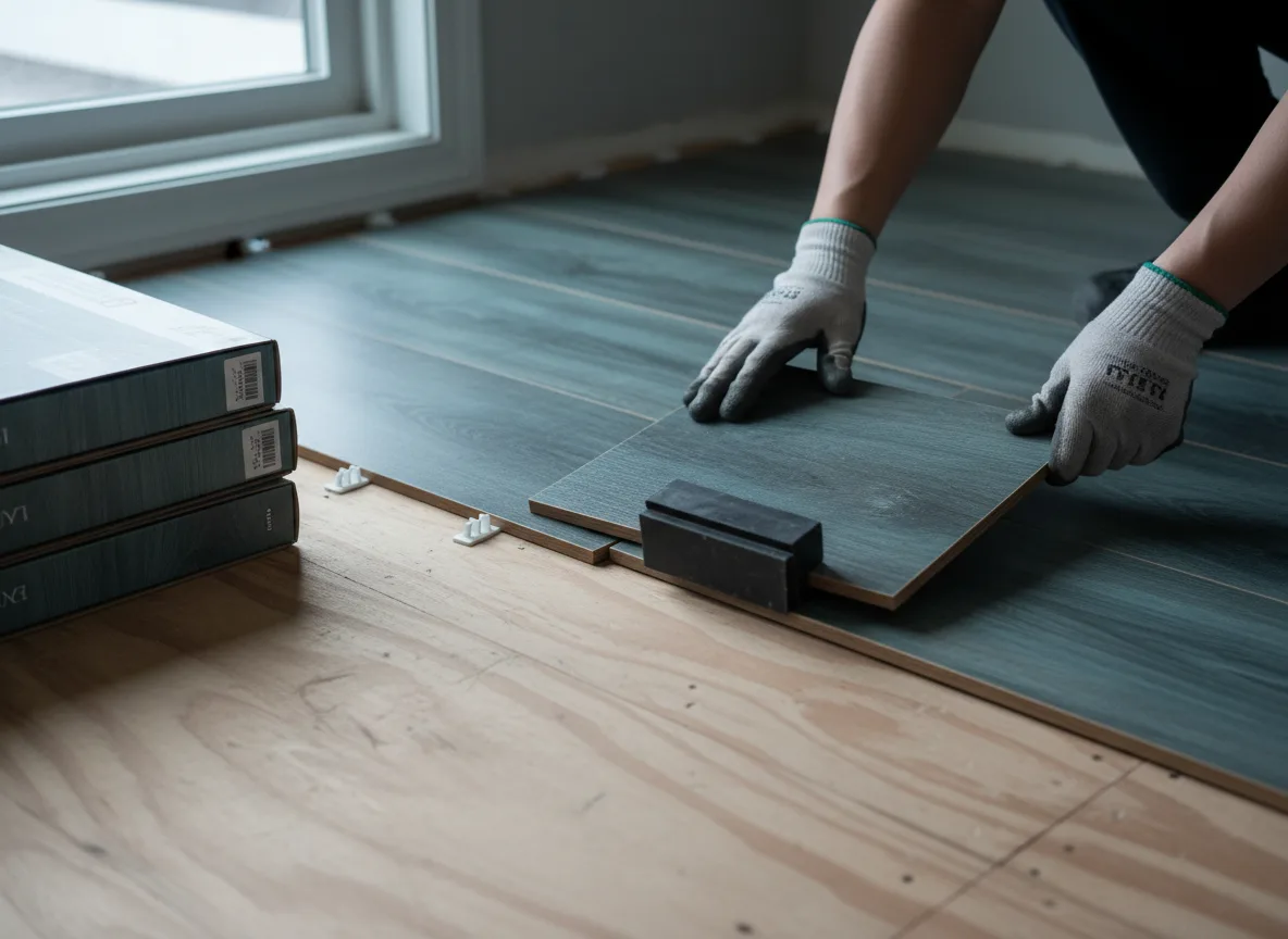 Luxury Vinyl Plank Installation company in Earlsboro, OK